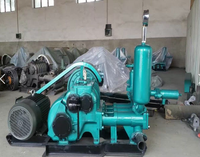 Pompe à boue à piston triplex BW450-5 450L/350L/min, électrique ou diesel en option, pour les travaux de forage et d'exploration géologique