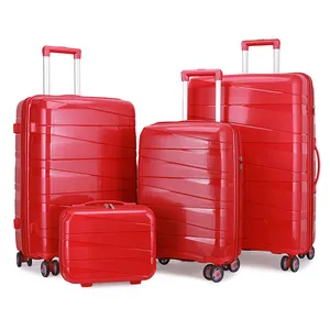 OMASKA PP Luggage 2023 Luggage Travel Bags 3 Set Luggage Trolley Bags