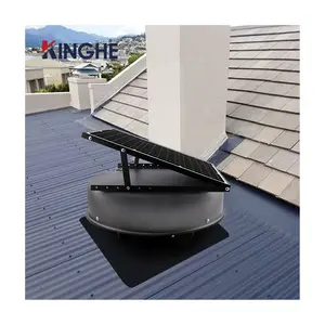 Water Tank Hot Sale Heat Extractor 40W Solar Panel Powered Ceiling Exhaust Fans Roof Ventilation Attic Gable Air Blower DC Fan