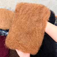 Extensioni di capelli umani vergini Afro Kinky Bulk a doppia trama per trecce Boho 4C Biondo 613 per donne nere