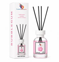 Diffuseur d'aromathérapie en verre sans flamme, sans BPA, sans alcool, à bâtonnets naturels, longue durée, pour chambre à coucher - Meilleures ventes