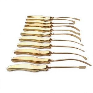 Instruments de chirurgie plastique pour lifting des sourcils et lifting du visage à usage cosmétique, ensemble durable de 10 élévateurs de cuir chevelu - Product Image 1