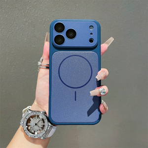 Cover di Lusso con Protezione per Obiettivo Fotocamera, Custodie Antiurto in TPU PC Magnetiche per <span class=keywords><strong>iPhone</strong></span> <span class=keywords><strong>12</strong></span> 13 14 15 16 Plus 17 Pro Max - Product Image 5