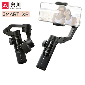 AOCHUAN SMART <span class=keywords><strong>XR</strong></span> <span class=keywords><strong>Stabilisateur</strong></span> de téléphone à cardan portable 3 axes Selfie Stick pour <span class=keywords><strong>iPhone</strong></span> 13 12 11 X Samsung Huawei Xiaomi Vs X2 - Product Image 1