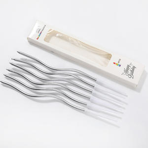 <span class=keywords><strong>Bougie</strong></span> d'<span class=keywords><strong>Anniversaire</strong></span> en Gros <span class=keywords><strong>de</strong></span> Haute Qualité, Lot <span class=keywords><strong>de</strong></span> 6 Pièces/Sac, <span class=keywords><strong>Bougie</strong></span> Spirale Colorée pour <span class=keywords><strong>Mariage</strong></span>, Décoration <span class=keywords><strong>de</strong></span> Gâteau <span class=keywords><strong>de</strong></span> Fête - Product Image 3