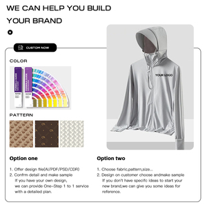 UPF50+ Anti UV Skin <strong>Sun</strong> Protective Clothing Jacket Coat Casual Outdoor Protection <strong>Sunscreen</strong> Clothing Rash <strong>Guard</strong> for Women - Product Image 5
