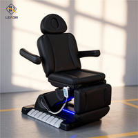 Fauteuil de spa électrique de luxe pour soins du visage, table de traitement pour clinique esthétique, chaise de massage pour soins des pieds pour salon de beauté