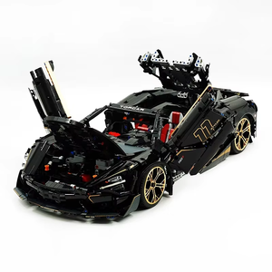 Guli 10625 McLaren 720 Supercar Building <b>Blocks</b> Model Electric Cars Plastic 800+ Battery Powered Boys Age 8-13 Static Dynamic - Product Image 4