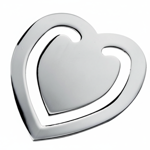 Segnalibro a Cuore in Acrilico Senza Scatola, Porta Libri Ornamentale - Product Image 2