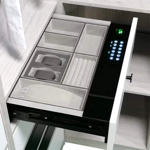 Z480-B लक्जरी इंटीरियर सफारी फर्नीचर आभूषण पासवर्ड गोड्रेज होम सुरक्षित लॉकर बायोमेट्रिक ड्रॉअर सुरक्षित - Product Image 4