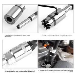 Kit d'outils professionnels de réparation de <span class=keywords><strong>moteur</strong></span> <span class=keywords><strong>diesel</strong></span> 17 pièces, avec alésoir d'<span class=keywords><strong>injecteur</strong></span> et nettoyeur de siège de soupape <span class=keywords><strong>pour</strong></span> atelier de réparation automobile - Product Image 5