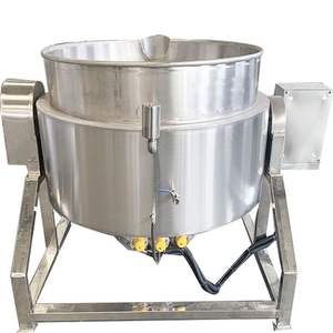 Automatic High Capacity Pastry Energy <b>Saving</b> Electric Heated Pan Jacketed Pan/<b>Pot</b> For Wholesales - Product Image 4