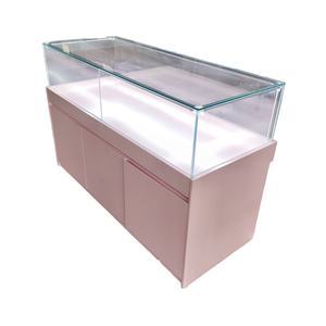 Modern <strong>Jewellery</strong> Showroom Glass Wood Storage Cabinets Display Cabinet and Showcase for Jewelry Shop - Product Image 3