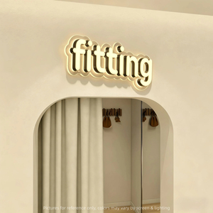 Personalización <span class=keywords><strong>de</strong></span> Letreros Luminosos Acrílicos Mini para Decoración <span class=keywords><strong>de</strong></span> Interiores, Paredes <span class=keywords><strong>de</strong></span> Fondo y Vestidores <span class=keywords><strong>de</strong></span> Tiendas <span class=keywords><strong>de</strong></span> <span class=keywords><strong>Ropa</strong></span> - Product Image 2