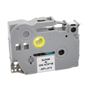 Ruban noir sur blanc 12mm*8m TZe-231 compatible avec le ruban laminé TZ 12mm <span class=keywords><strong>TZe231</strong></span> - Product Image 2