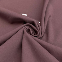 Tela Ecológica de Spandex/Nylon, Tejido de Punto, Transpirable, Teñida, Elástica en 4 Direcciones, Lisa, 280gsm, para Ropa Deportiva y Yoga