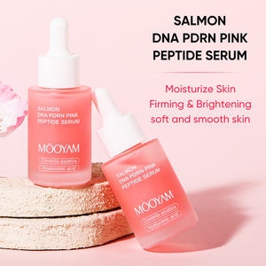 Sérum Facial de Peptídeos Rosa PDRN de DNA de Salmão MOOYAM para Cuidados com a Pele, Novo Sérum Facial Hidratante - Product Image 1