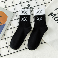 Chaussettes tricotées drôles à la mode en gros Chaussettes pour hommes de printemps
