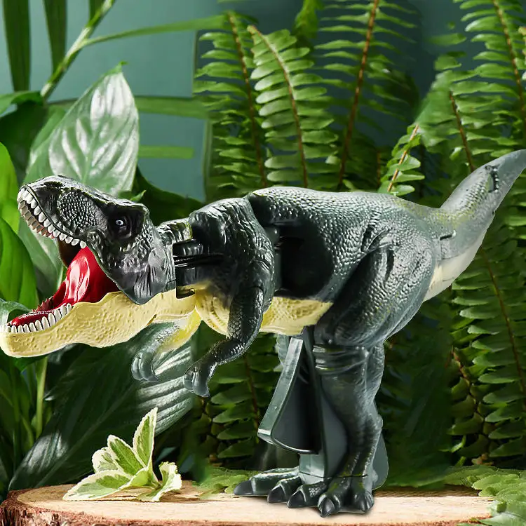 Idéias de novos produtos 2023 tiktok venda quente dinossauro brinquedo descompressão pet interativo & movimento brinquedos