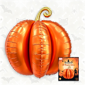 En stock : Ballons en aluminium 3D en forme de citrouille, voiture, chauve-souris et dessin animé pour la décoration d'Halloween - Product Image 5