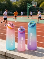 Bouteille d'eau Tritan à capsules parfumées, très vendue, pour les activités de plein air, le sport, la gym, le saut et l'usage domestique