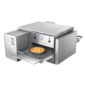 Forno Elettrico Portatile Completamente Automatico per Pizza e Hamburger, Certificato CE, con Termostato Regolabile e Protezione da Surriscaldamento - Product Image 3