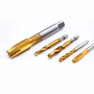 HSS Hand Tap Set Metric Screw Thread Tap Spiral Point Tap Hand Tools Set