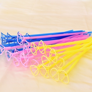 Bâtons de <span class=keywords><strong>support</strong></span> de ballons, 40cm, 30 pièces, mur en plastique, fournitures de décoration, vente directe d'usine - Product Image 4