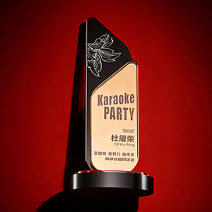 Trofeo de Espejo de Cristal UV, Premios de Oro y Plata para Empleados Destacados, Campeón de Empresa, Competencia de Recuerdo, Las Mejores Medallas, 1, 2, 2 - Product Image 4