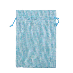 Sac à cordon personnalisé en toile de jute, lin, nylon, mousseline pour emballage de bijoux, sac anti-poussière pour chaussures - Product Image 5