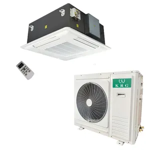 Climatiseur central 36000 btu 3 tonnes 4 hp cassette de plafond refroidir seulement CE grande pièce refroidir et chauffer bon prix HVAC