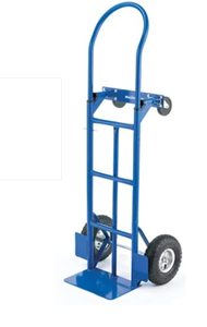 Chariot de jardin pliable en acier, chariot convertible - Product Image 3