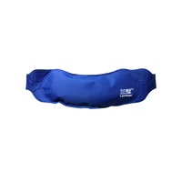 Bandeau de gel bleu réglable, poche de glace réutilisable, chaud et froid, pour soulager les maux de tête et les migraines