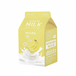 A'pieu Banana Milk One-Pack Facial Mask High Quality Product - Product Image 2