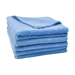 Premium Microfiber Cleaning Cloths Thick and big enough multi purpose such as Car wash House furniture Window glass towel