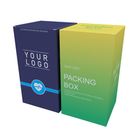 Boîte d'emballage en carton pour comprimés et pilules médicales, personnalisable avec logo, recyclable et imprimée