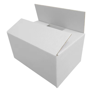 Caja de Cartón Corrugado Blanca Pequeña Personalizada para Envíos, Embalaje de Regalos, Materiales Reciclados, con Relieve y Forro de Esponja - Product Image 6
