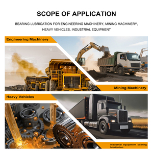 TANMSEN Grasso Lubrificante al Litio Complesso NLGI3 Giallo-Marrone 5KG, Lubrificante Industriale Antiusura per Alte Temperature - Product Image 4