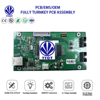 YYCT PCBA-47 Boîtier de commande d'automatisation en aluminium pour assemblage de circuits imprimés, conception de matériel électronique, prototype