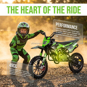 Mini moto <span class=keywords><strong>cross</strong></span> de haute qualité <span class=keywords><strong>49CC</strong></span> 2 temps pour enfants - Product Image 5