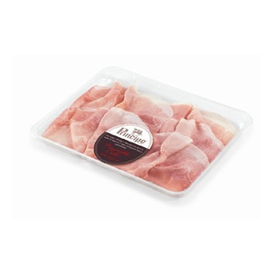 Jamón Cocido Refrigerado de Proveedor Italiano, Sin Gluten, Sin Alergénicos, 28 Días de Duración, Rebanado - Product Image 1