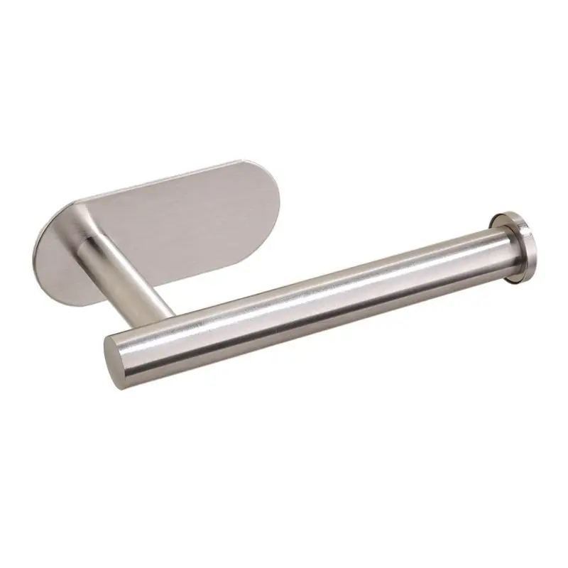 2023 New Design Creative Kitchen Bathroom Wall-mounted Punch-free 304 Stainless Steel Paper Towel Holder