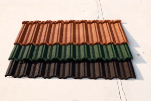 กระเบื้องหลังคาคอนกรีต<span class=keywords><strong>แผ่น</strong></span><span class=keywords><strong>หลังคา</strong></span>โลหะเคลือบหินวัสดุก่อสร้างมุงหลังคากระเบื้อง - Product Image 2