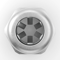 Presse-étoupe à ressort en laiton de type puce, blindé EMC, étanche IP68, résistant à la corrosion, certifié ROHS, applicable aux câbles de 14-18 mm