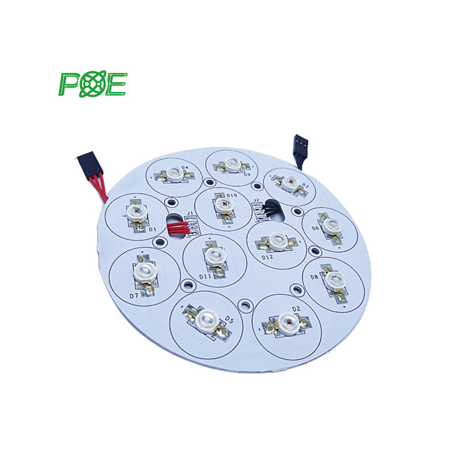 Aluminum LED PCB Circuit Board Custom PCBA Board Assembly Manufacturing RGB PCB