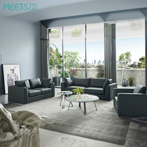 Modern High Quality Muebles De Oficina Leather Executive Office <b>Sofa</b> Set PU Material Living Room <b>Sofas</b> Massage Bedroom Visitor - Product Image 4