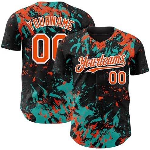 Noir Aqua Vert Orange