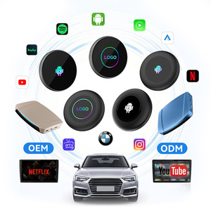 โลโก้สี Carlinkit 4K Hd Video Output Tbox Ultra 3 จอ LCD ไร้สาย Carplay Android Auto Adapter 15.0 Sm6350 Ai Box Dongle - Product Image 1