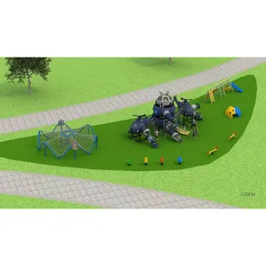 Commercial propre prix pour enfants parc d'attractions installations toboggan aire de jeux extérieure pour la maison playhouse jouets