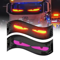 Panneaux matriciels pour phares de voiture, écran LED flexible 5V, mode personnalisé, texte défilant, animation de motifs, enseignes LED pour voiture et camion